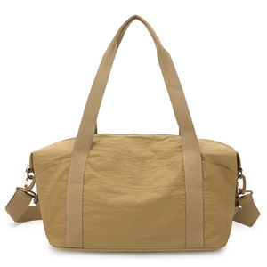 Unisex Foldable Travel Duffel Bag 20-35L Adjustable Strap Solid Color Everyday Use Spring 2026 - Product Image 2