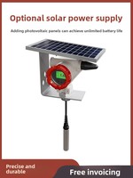 Transmetteur de niveau sans fil LORA 4G à faible consommation d'énergie solaire pour alarme de niveau d'eau de piscine et de réservoir, modèle GH12