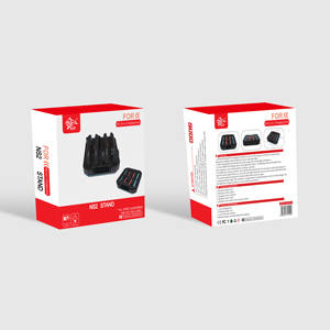 Station de charge pour Nintendo Switch 2 <span class=keywords><strong>Joy</strong></span>-<span class=keywords><strong>Con</strong></span> Chargeur avec indicateur lumineux à écran tactile Couleur RVB Charge 4 <span class=keywords><strong>Joy</strong></span>-<span class=keywords><strong>Con</strong></span> Simultanément - Product Image 6