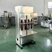 Máquina Llenadora de Botellas de Líquido Semiautomática Comercial para Bebidas, Aceite, Jugo, Agua Potable, Máquina de Envasado