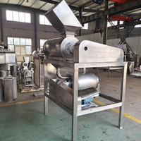 Roestvrijstalen Stekelige Perenzaad Extractiemachine Met Elektrische Motor Granaatappelschil Scheidingsmachine