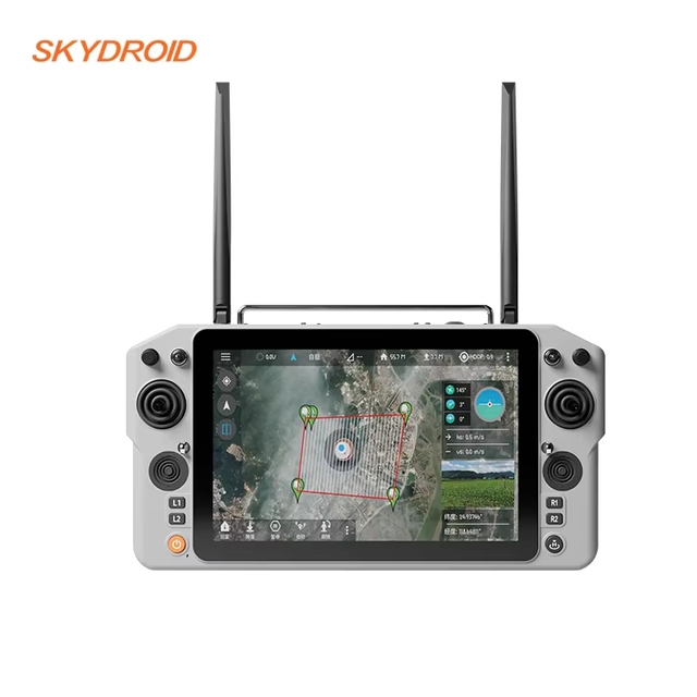 Skydroid G30 Plastic Remote Control 10.1inch HD Screen 2.4G 5.8G Dual Frequency Qualcomm 6nm Processor 5-30KM Long Range UAV