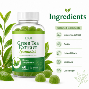 Nouvel Extrait de Thé Vert L-Tyrosine EGCg en Gummies pour Adultes, Concentré Riche en Polyphénols, Antioxydant et Digestif - Product Image 3