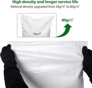 Sacs tissés en PP à prix abordable, sacs en polypropylène <span class=keywords><strong>de</strong></span> 25 kg (25 lb) et sacs <span class=keywords><strong>de</strong></span> sable tissés en PP <span class=keywords><strong>de</strong></span> 50 kg (50 lb) pour la lutte contre les inondations - Product Image 3
