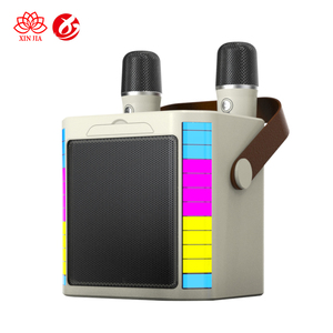 LED Lights Karaoke Machine <strong>Bluetooth</strong> <strong>Speaker</strong> <strong>with</strong> 2 Wireless Karaoke <strong>Microphones</strong> for Adults &amp; Kids - Product Image 5
