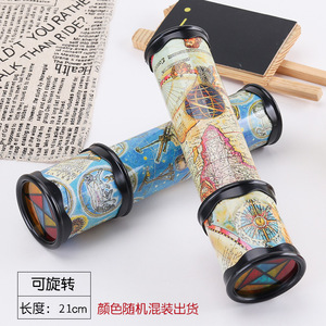 <span class=keywords><strong>Caleidoscopio</strong></span> Giratorio Grande, Mágico y Versátil, Tubo de Flores con Vista Interior, Papel, Juguetes para Niños de Jardín de Infancia - Product Image 5