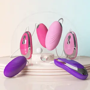 wholesale 20 Speeds Rotating Love Eggs Battery Supply Vibrator Sex Toys Woman Toy Jump Vibe Wired Remote Control Vibrating Egg