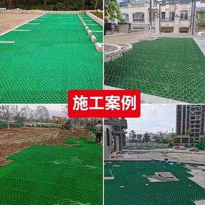 Kaku Uekusa Plastic Grass Pavers Hexagonal Grid For Parking Lot Fire Lane Landscape Protection - Product Image 3