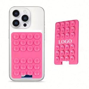 Support de téléphone portable en silicone avec logo personnalisé, support de téléphone portable portable pour usage domestique, cadeaux promotionnels d'entreprise - Product Image 1