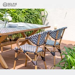 Muebles modernos para restaurante, juegos de comedor para patio, mesa de centro, juego de mesa y silla, juego de comedor al aire libre para uso en hoteles y parques - Product Image 3