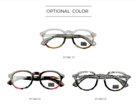 Gafas de Moda con Montura Irregular Poligonal, Lentes Decorativas Modernas y Elegantes, Montura Gruesa de Placa Italiana Importada