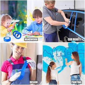 เทปกาวจิตรกรทน<span class=keywords><strong>ค</strong></span>วามร้อนหน้าเดียว48มม. <span class=keywords><strong>สี</strong></span>น้ำเงิน50ม. พร้อมกาว<span class=keywords><strong>อะ</strong></span><span class=keywords><strong>ค</strong></span><span class=keywords><strong>ริ</strong></span><span class=keywords><strong>ลิ</strong></span>กไวต่อแรงกดไม่ทิ้งกาว - Product Image 6