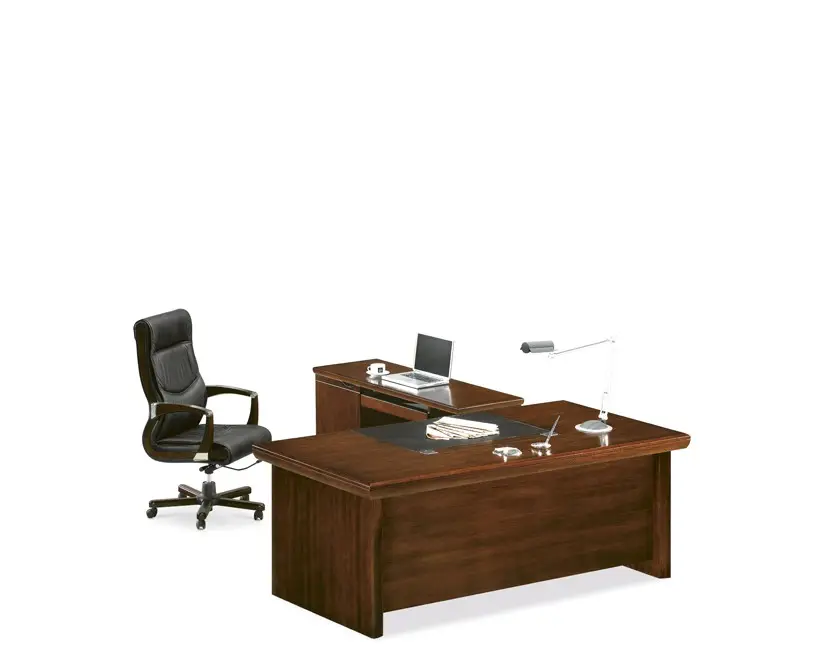 Fabricante suministro de lujo personalizado duradero muebles de oficina mesa de escritorio para el gerente