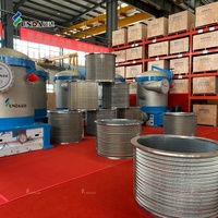 Cesta de presión Yunda con orificios ranurados SS304 y barra de cuña para sistema de preparación de pulpa de papel