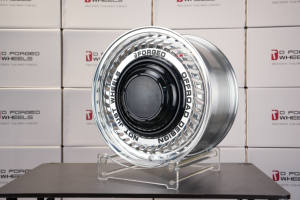 Nouvelle conception concave, jantes en alliage d'aluminium forgé monobloc, finition argentée, ajustement universel, 15-26 pouces, 5x114.3/112/130 PCD, 10 ans - Product Image 2