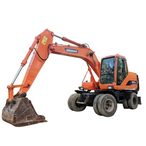 Excavadora de Ruedas Doosan Dh150w-7 con Cucharón de Excavación, Equipo de Construcción Usado - Product Image 6