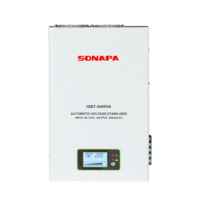 Stabilisateur d'Inverter IGBT 5000VA avec Écran LCD, 50/60Hz, Haute Précision, 220V, 0,5%, 100% Puissance, Monophasé