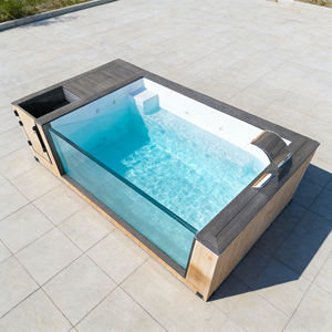 Piscina de Fibra de Vidrio Portátil y Duradera, Apta para Familias, con Azulejos de Porcelana, al Mejor Precio, Herramientas y Accesorios - Product Image 2