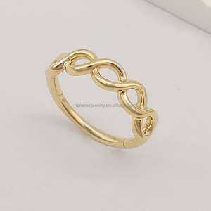 <strong>14K</strong> Soild Gold <strong>Nose</strong> Ring Segment Ring Helix Earrings Hoop Rings Daith Tragus Earring Body Piercing Jewelry - Product Image 2