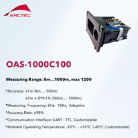 Module de mesure de distance laser TOF compact 1000m capteur à fibre optique UART TTL longue portée pour appareils IoT