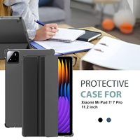 Usine En Gros De Luxe En Cuir PU Clair Dur PC Dos Mince Smart Tablet Cover Case pour Xiaomi Pad 5 6 7 8 Pro Redmi Pad 2