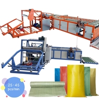 Machine à coudre automatique pour sacs, machine à fabriquer des sacs en PP tissé, machine à coudre les sacs, scellage électrique, découpe avec impression