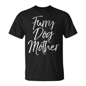Camiseta Furry Dog Mother para madres de mascotas, idea de regalo linda - Product Image 1