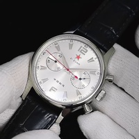 Reloj de movimiento mecánico para hombre, cronógrafo de lujo, zafiro, 5atm, gaviota st1901, aviador, en venta, Envío Gratis