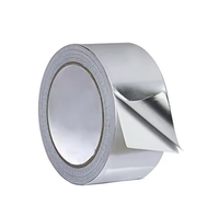 Ruban adhésif en aluminium anti-corrosion 80 microns pour déshumidificateur de piscine, isolation de serpentin CVC et environnements humides en usine