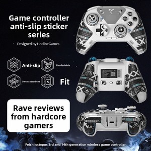 Adesivi antiscivolo e custodia protettiva per controller Fizit Octopus 3/4 - Pellicola adesiva resistente all'usura per impugnatura da gioco - Product Image 2