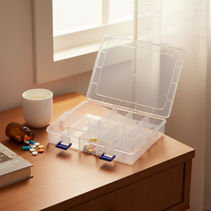 CASAMAX WL AO-8972 Scatola porta pillole in plastica 21x16x4cm - Product Image 3