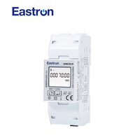 Compteur d'énergie solaire photovoltaïque monophasé Eastron SDM230-M 100A à montage direct sur rail DIN, bidirectionnel, avec RS485 Modbus, homologué SAA pour l'Australie