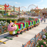 Train électrique en forme de fourmi pour enfants et adultes, idéal pour les centres commerciaux - Offre spéciale