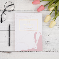 Journal en cuir à couverture rigide personnalisé Agenda inspirant pour la prière livre de planificateur chrétien en spirale personnalisé Journal de gratitude