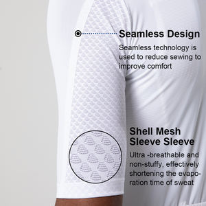 YKYWBIKE 2023 Ciclismo Jersey Pro Team <span class=keywords><strong>Aero</strong></span> Bike Jersey Ciclismo Camisa Verano Más nuevo Tela transpirable Ropa de bicicleta - Product Image 4