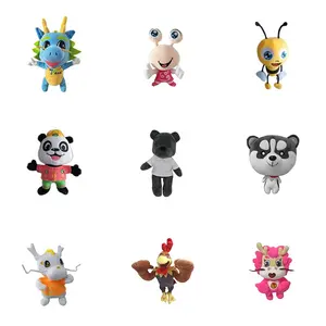 Animales adorables personalizados de alta calidad, juguete de peluche personalizado supersuave, juguete de peluche y peluche, juguete de animales