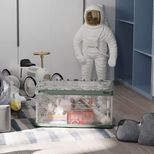 DB หนึ่ง X-ลูกบาศก์เก็บของขนาดใหญ่แบบพับได้, ลิ้นชักเก็บของแบบพับเก็บได้สำหรับจัดระเบียบถังจัดเก็บทรงลูกบาศก์แบบวางซ้อนกันได้ - Product Image 5