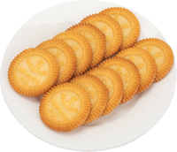 Nieuwe automatische biscuitproductielijnmachine voor soda crackers, koekjes, bakkerijgebruik, hoge productiviteit, melk/water/meel/fruit