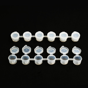 Mini pots <span class=keywords><strong>de</strong></span> peinture <span class=keywords><strong>de</strong></span> 3 ml, bandes <span class=keywords><strong>de</strong></span> pots, arts et artisanat, contenants <span class=keywords><strong>de</strong></span> <span class=keywords><strong>rangement</strong></span> en plastique, pots <span class=keywords><strong>de</strong></span> peinture pour salles <span class=keywords><strong>de</strong></span> classe, école - Product Image 2