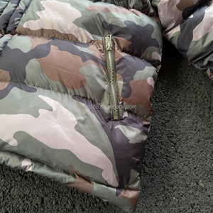 Custom Down Puffer <b>Jacket</b> <b>for</b> <b>Men</b> Hooded Design Winter Wear Oversized Warm Coat Camouflage Bubble Down <b>Jackets</b> - Product Image 4