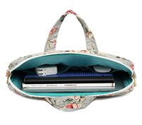 Sacs pour ordinateur portable personnalisés à motif de roses, grande capacité, sac à bandoulière pour ordinateur portable, sac pour ordinateur