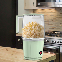 Hot New Electric Popcorn Maker Popper familial sans huile en plastique pour un usage domestique