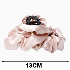 Pinza de Pelo con Logotipo Personalizado para Mujer, Cómoda y Duradera, Forma de Nube de Seda, Pinzas de Plátano Grandes, Agarre Antideslizante, Cabello Grueso y Rizado, Boda - Product Image 2