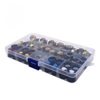 Kit de potentiomètres WH148, 20 pièces, B5K/10K/20K/50K/100K, potentiomètre rotatif à courbe linéaire de 25mm, résistance à 3 broches avec capuchon