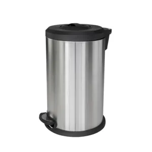 Compress Pedal Bin 40L Smart Innovative Stainless Steel Trash Can restaurant