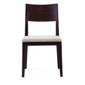 Juego de 2 Sillas de Comedor de Madera de Nogal Duraderas, Acabado Natural, Muebles de Asiento de Madera Maciza para el Hogar, Cocina, Restaurante - Product Image 2