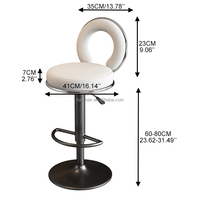Chaises de salle à manger d'extérieur et tabourets de bar TUQ CHAIR de haute qualité, légers, capitonnés, portables, durables, style nordique minimaliste, faible MOQ, entrepôt