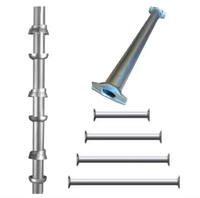 Échafaudage modulaire polyvalent galvanisé à chaud Ringlock, taille personnalisée, pour la construction