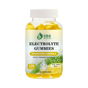 Premium Quality Hydration Support Gummies Lemon Taste Electrolyte Gummies Candy Improve Sport Performance Fitness <b>Supplement</b> - Product Image 1