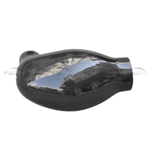 ท่ออากาศเข้าเครื่องยนต์ทรงกลมคาร์บอนไฟเบอร์แบบ J สำหรับ Honda S2000 AP1 AP2 อุปกรณ์ตกแต่งรถยนต์ ปี 2004+ - Product Image 2